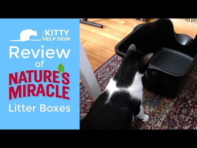 Kitty Help Desk Review of Natures Miracle Litter Boxes