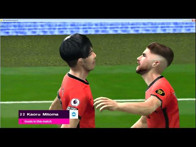 BRIGHTON - TOTTENHAM | PES 6 22/23