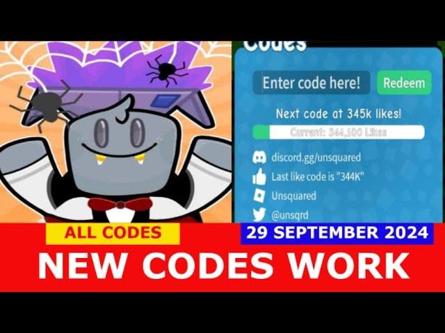 *NEW UPDATE CODES* [Halloween Event] Unboxing Simulator ROBLOX | ALL CODES | 9/29/2024