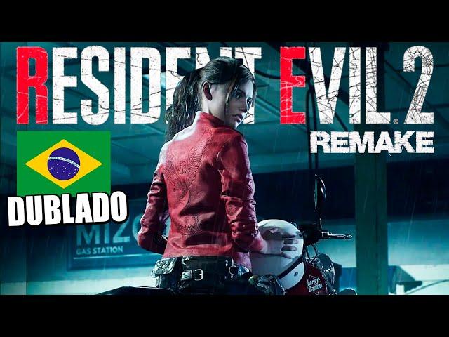 Resident Evil 2 Remake DUBLADO Ficou INCRÍVEL!