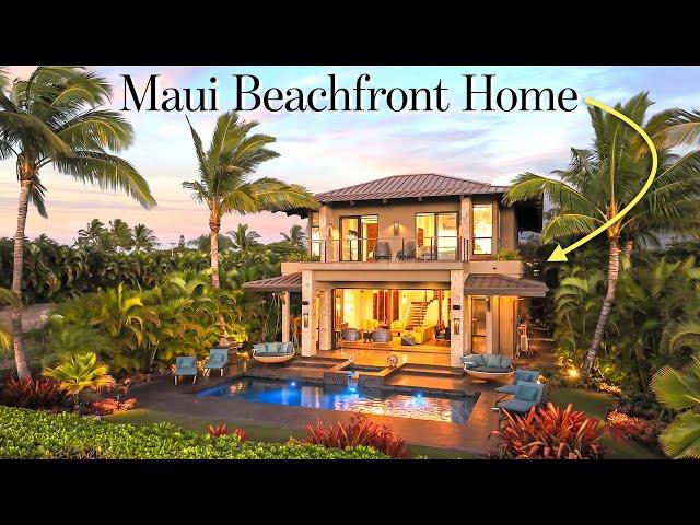 Maui BEACHFRONT Home for SALE - 860 S. Kihei Rd. - Walking tour of entire NANEA Kai Estate