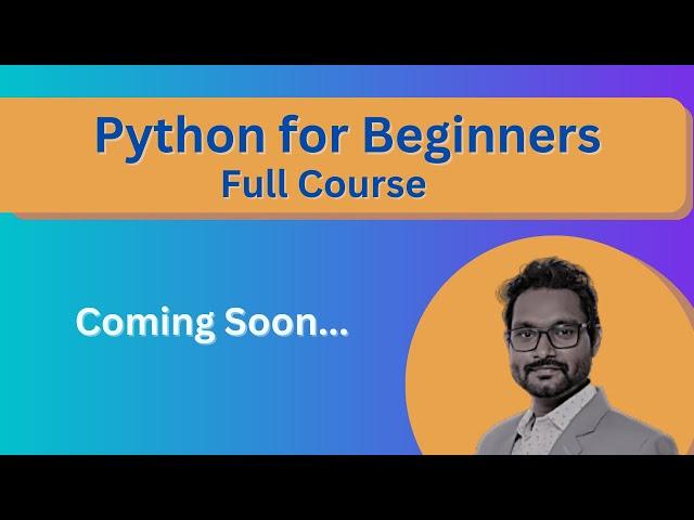 Announcement! Python for Beginners full course | Python basics Tutorial | Data Magic