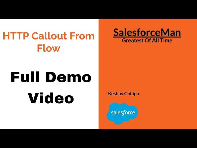 Http Callout From Flow in Salesforce | Full Demo Video | Without Code | Spring23 | Named Credential