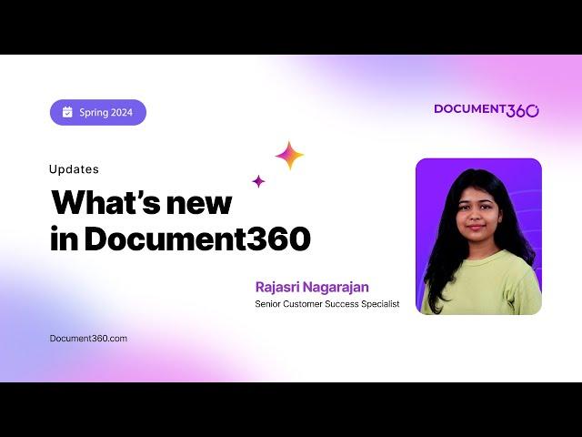 Spring '24: Introducing AI Glossary, Multilingual Portal & More | Document360