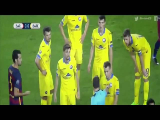 All Goals & Highlights | Barcelona 3 - 0 BATE Borisov - 05/11/2015 Champions League