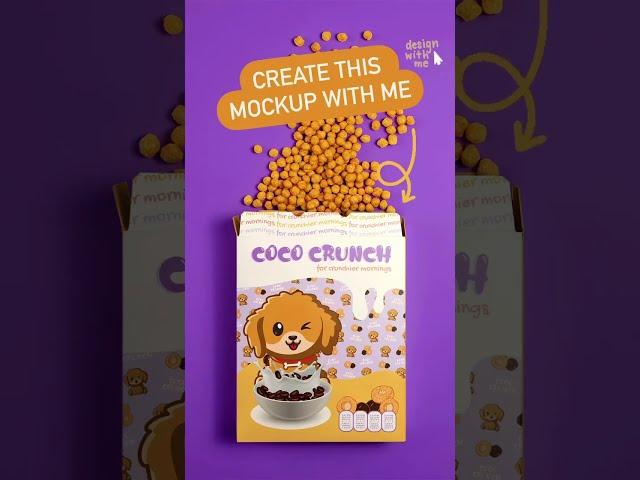 Mockup for A cereal brand! "COCO CRUNCH"