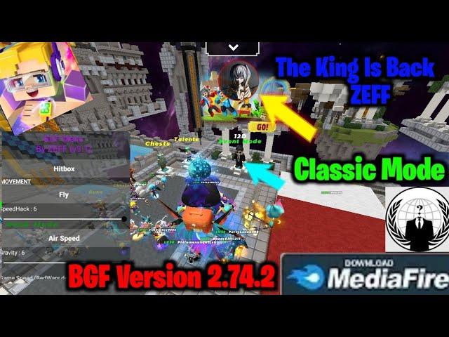 Blockman go Mod Menu version 2.74.2 • BGF by Zeff. (release)