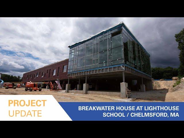 Focusing on Facade & Getting to Interior Finishes / Breakwater House at Lighthouse School