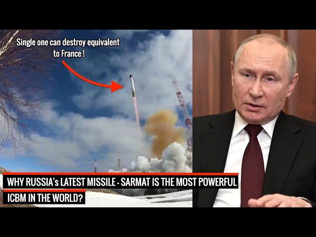 Warning to the West - #Russia tests #Sarmat ICBM  most destructive individual platform !