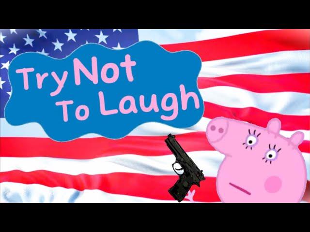 I edited Peppa Pig with a gun pointed at my head: 400TH VIDEO SPECIAL (Peppa Pig try not to laugh 3)