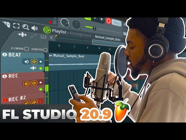 How to RECORD VOCALS In FL Studio 20.9 | a NEW way to RECORD!