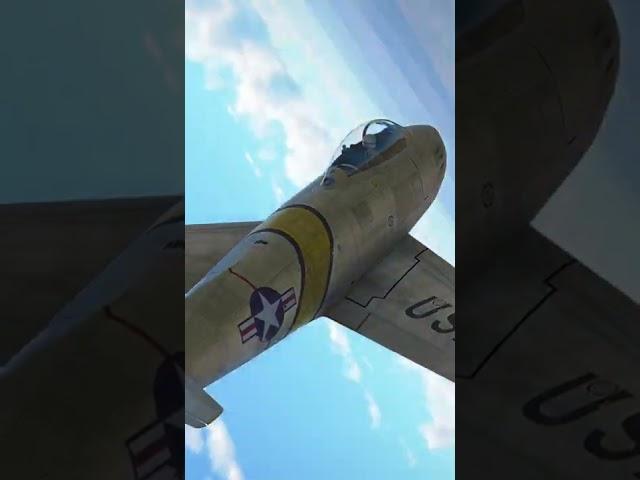Whipping Around The Razor Sharp F-86 Sabre