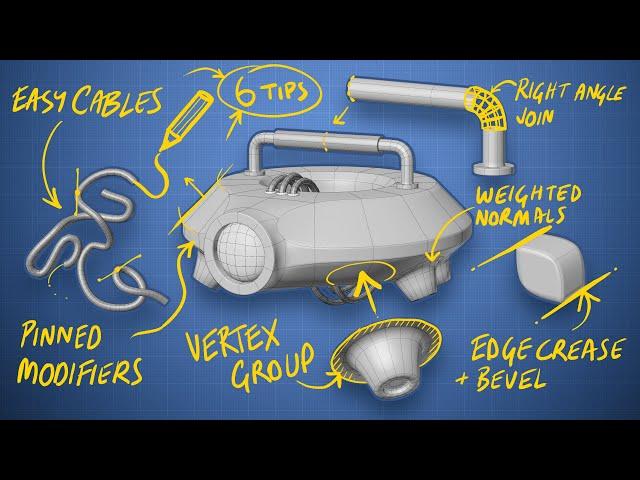 6 Blender Hard-Surface Modeling Tricks I Wish I Knew Earlier