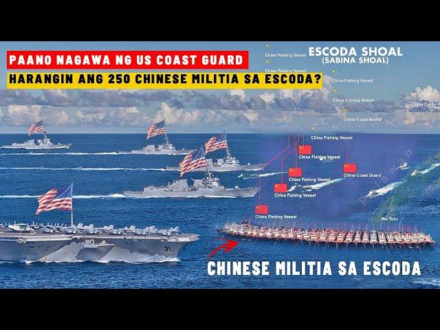 Paano Nagawa ng US Coast Guard Harangin ang 250 Chinese Militia sa Escoda?