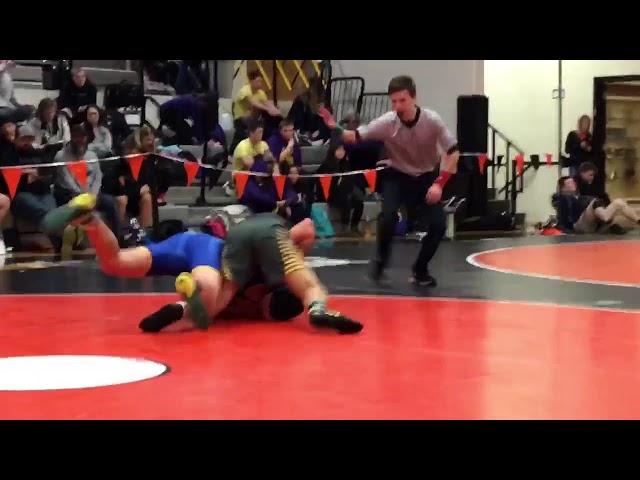 Kid gets angry when he loses in a wrestling match!