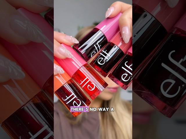 NEW Elf lip & cheek stain  #makeup #newmakeup #makeupreview #elfcosmetics #makeupshorts