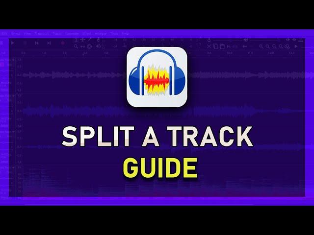 Audacity - How to Split a Track