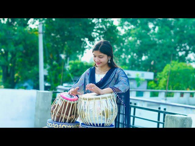 Tere Hawale Arijit Singh | Laal Singh Chadda | Tabla Cover By Mona Chopra | Vasuki Fusions