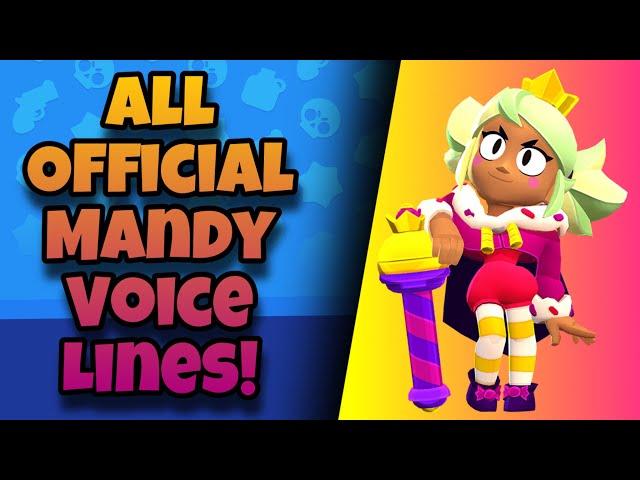 Mandy Voice Lines | Brawl Stars