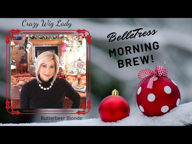 BelleTress  MORNING BREW  Wig Review | Butterbeer Blonde | Crazy Wig Lady