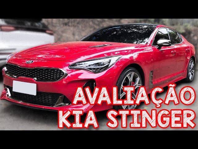 Avaliação KIA STINGER - V6 BI-TURBO UM CARRO ESPETACULAR QUE VC TEM QUE CONHECER! Carro Chefe