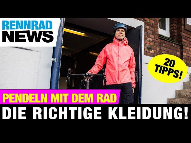 Pendeln mit dem Fahrrad & Rennrad: Kleidungstipps für Kälte, Regen und Co.