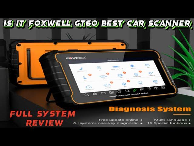Is Foxwell  GT60 The Best OBD2 Scanner ?Honest Review and Demo |Foxwell GT60 Review |