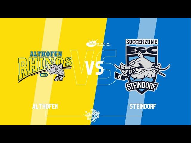 AHC Division 1 | Final 2 | 1.EHC Althofen Rhinos vs. ESC SoccerZone Steindorf  | 06.03. | 19:30