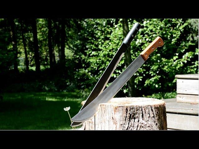 Ontario vs Tramontina Machete 18" Review/Test