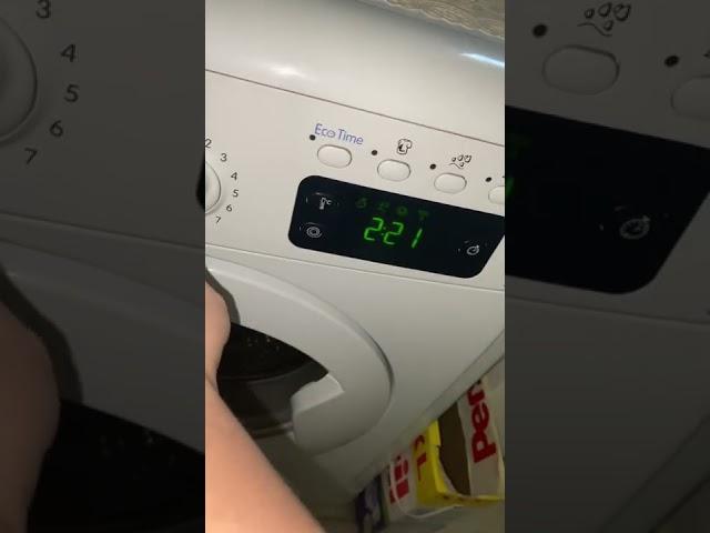 Indesit - how to enter to the service/test mode