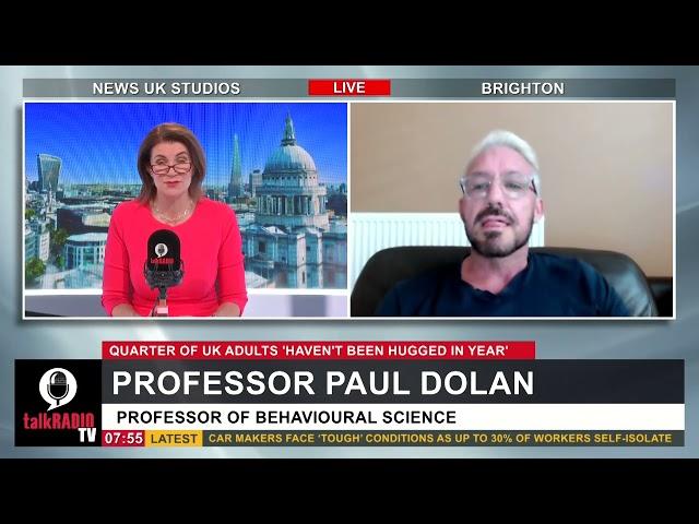 Prof. Paul Dolan on talkRADIOtv