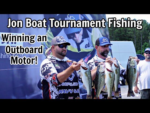 Electric JON BOAT Tournament Fishing