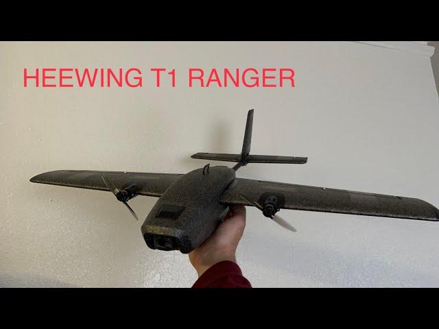 Heewing T1 Ranger airframe assembly. INAV FPV project Pt1