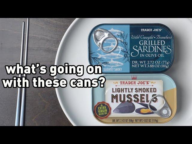 Review:  Trader Joe's New Tinned Fish | Canned Fish Files Ep. 132