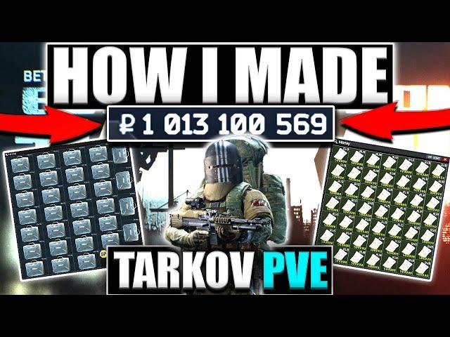 How I Made $1Billion Rubles in PVE! Escape From Tarkov PVE