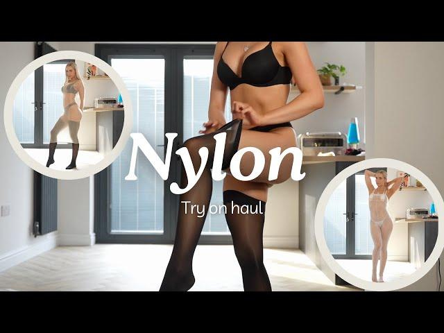 *SEXY* Nylon Try On Haul!