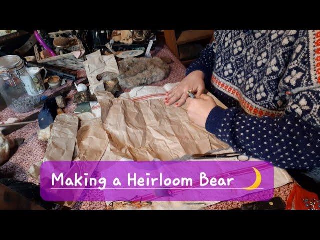 Creating a Heirloom Teddy Bear - Part 1