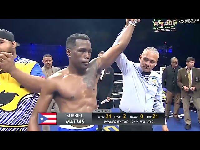 Subriel Matias vs Roberto Ramirez Full Fight Highlights 9 Nov 2024