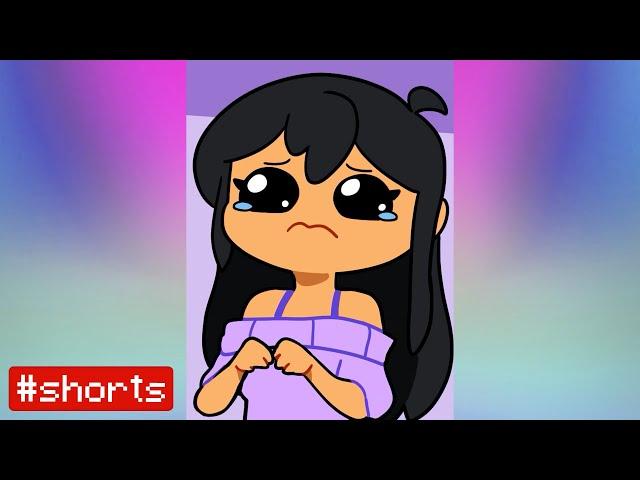 Aphmau Is SAD!  #animated #shorts