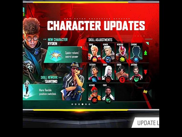 free fire new update 2024ob43 all changes #shortsfeed #tgrnrz #nepexff