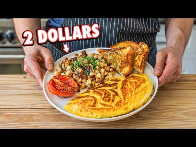 2 Dollar Gourmet Omelet Breakfast | But Cheaper