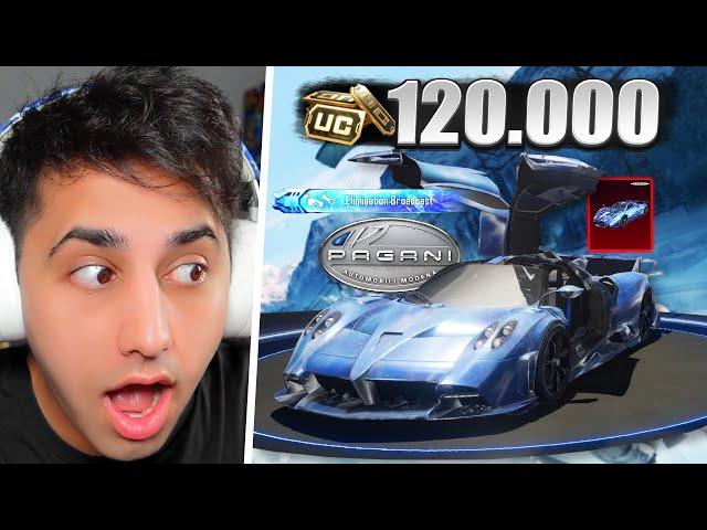 PAGANI X PUBG MOBILE  ماشین پاگانی یخی تو پابجی موبایل