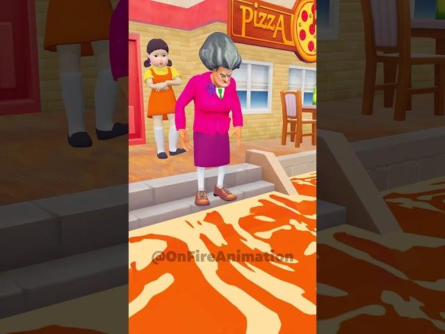 Don't touch the Lava  - Scary Teacher x Motu Patlu Animation  - #animation #scaryteacher3d