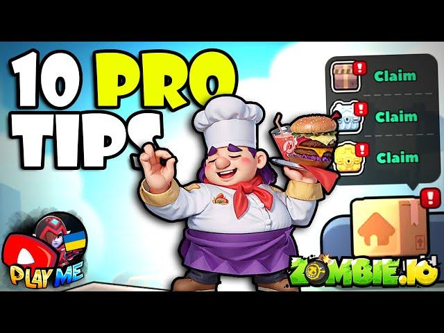 10 PRO TIPS YOU SHOULD NOT MISS! | Zombie.io Potato Shooting