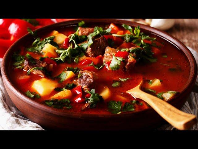 Сказочный вкус гуляша с той самой вкусной подливой, как в СССР