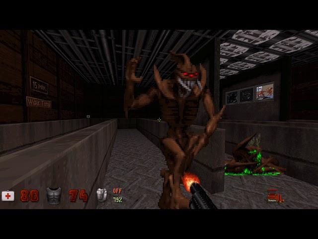 Duke Nukem 3D: Plutonium Pak - E4L4 Babe Land - All Secrets UHD 4K