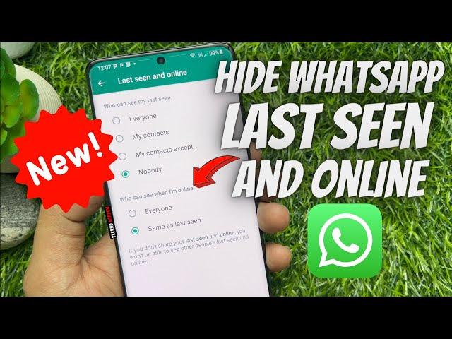 How to Hide Online Status and Last Seen on WhatsApp (2022)