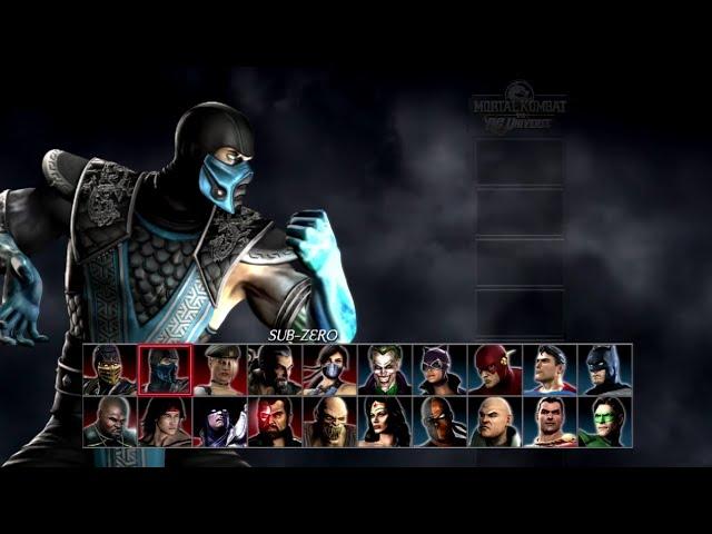 Mortal Kombat vs DC Universe - Expert Arcade Ladder (Sub-Zero/No Losses)