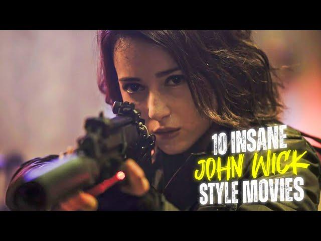 Top 10 Best  Explosive Action Movies Like 'John Wick'  | Netflix, Hulu, Shudder and more