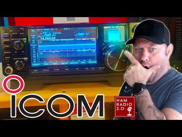 ICOM IC-7760 at Hamcation 2025 - FIRST LOOK!